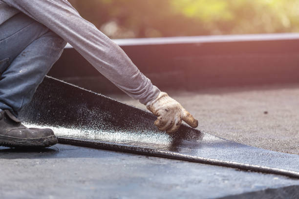 Professional Vapor Barrier Installation technician working in Fredericktown, OH